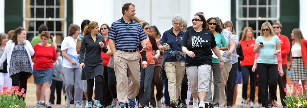 Athletics Director Ross Bjork will lead a walk on campus Wednesday morning as part of National Walking Day.